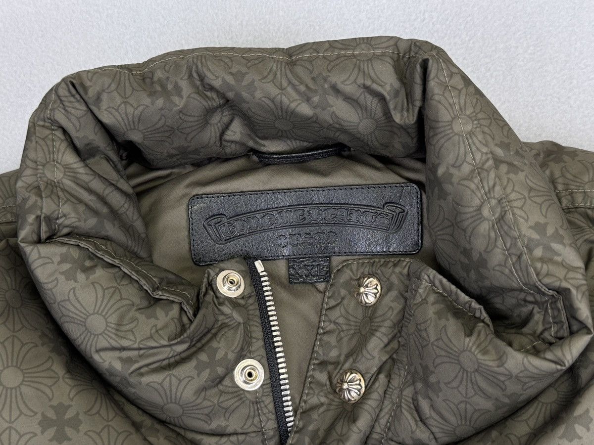 Chrome Hearts Chrome Hearts Puffer Jacket Green Size US XXL / EU 58 / 5 - 4 Thumbnail