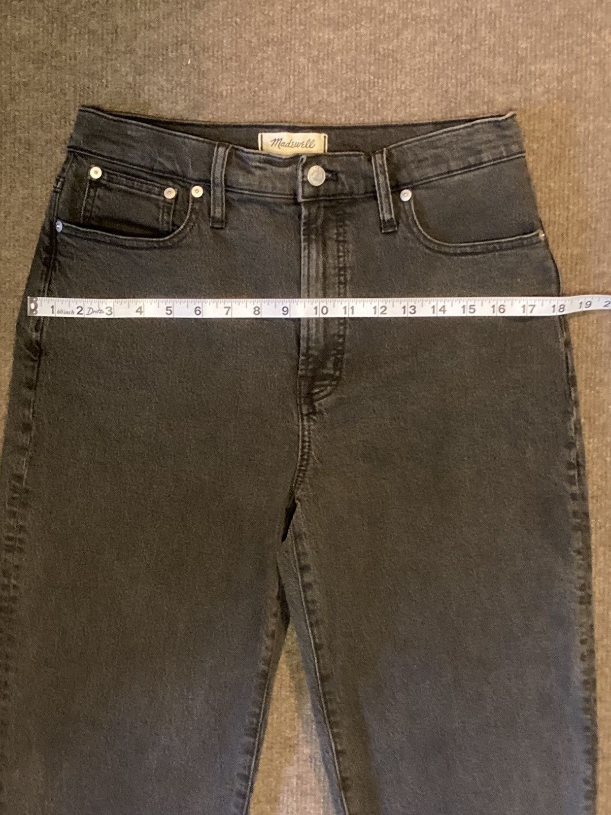 Madewell Madewell 99% Cotton Perfect Vintage Black Size 29" - 9 Thumbnail