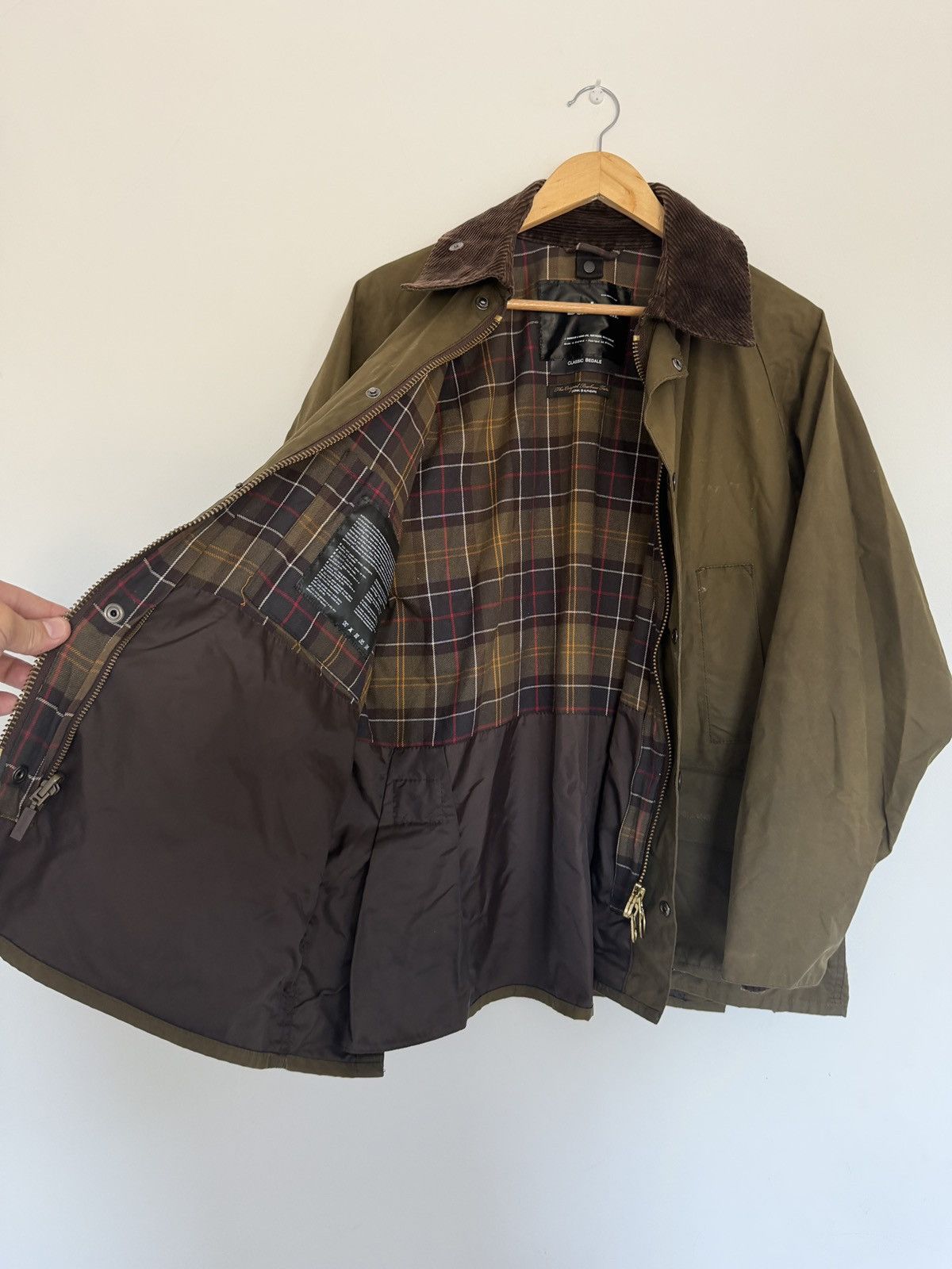 Barbour Barbour Classic Bedale Wax Jacket Size US L / EU 52-54 / 3 - 14 Thumbnail