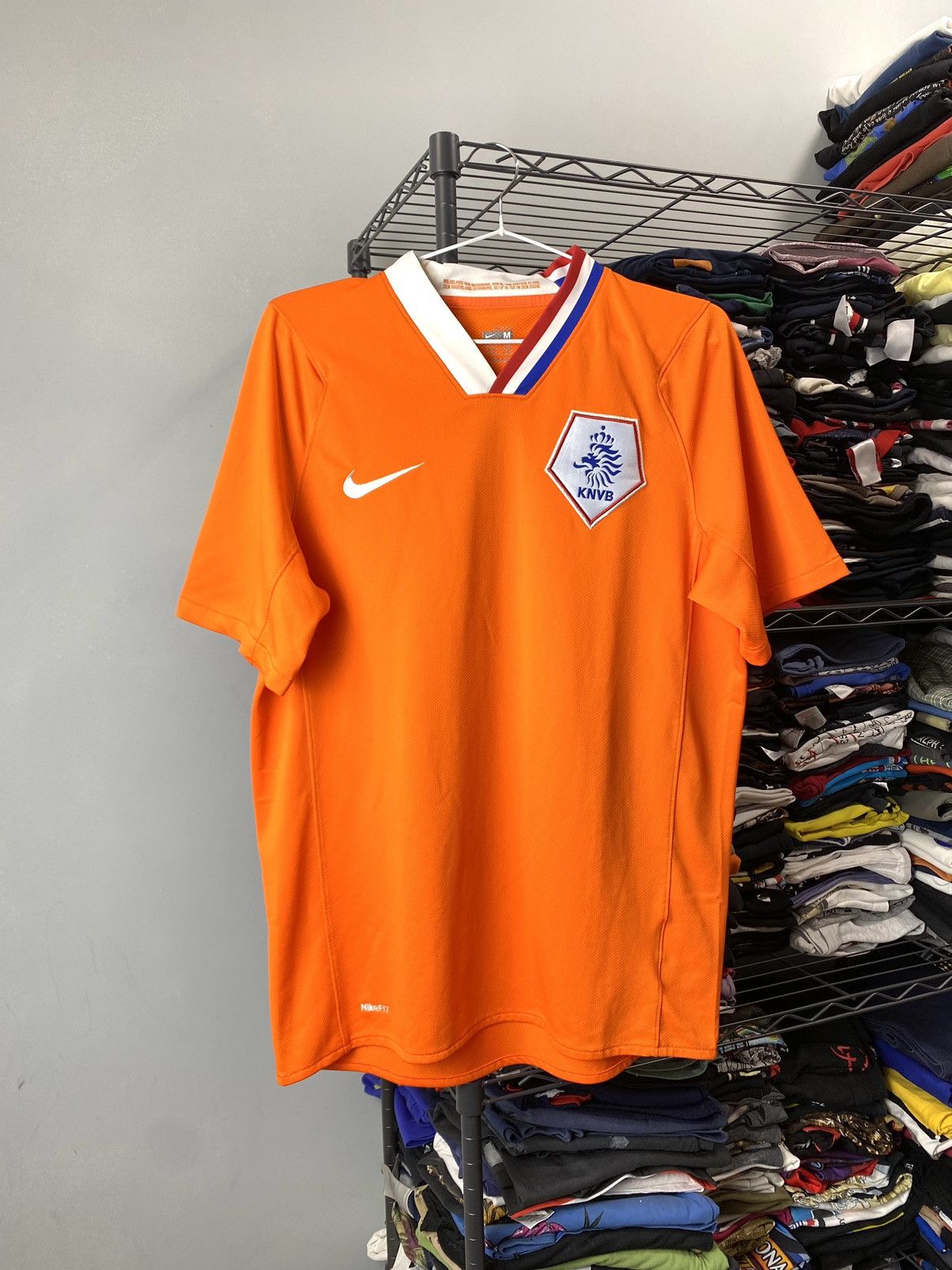 Nike × Vintage Vintage Nike Netherlands 00’s Soccer Football Jersey Size US M / EU 48-50 / 2 - 1 Thumbnail