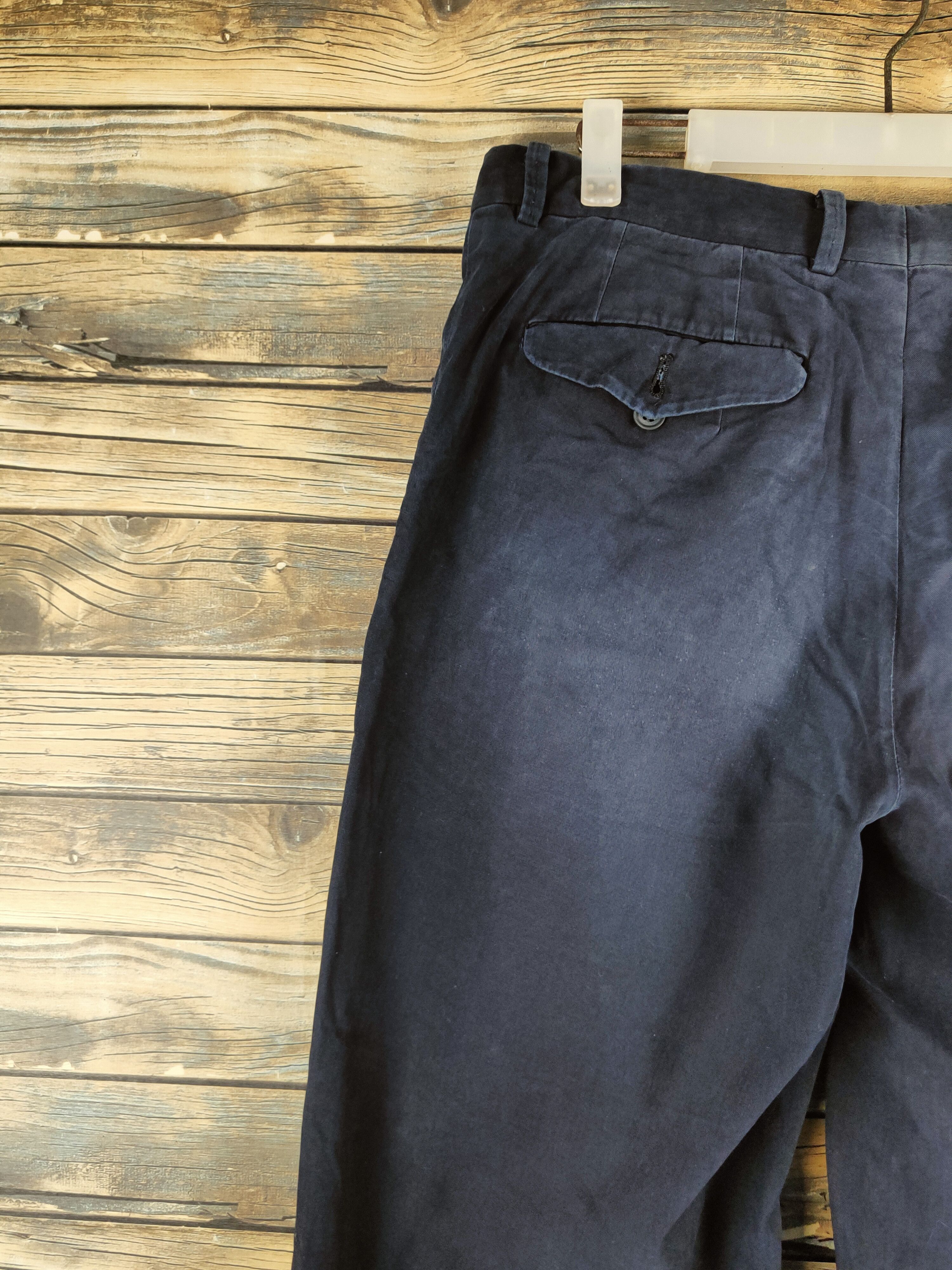 Issey Miyake DL Issey Miyake vintage Navy Casual Pants #46-811 Size US 32 / EU 48 - 8 Thumbnail