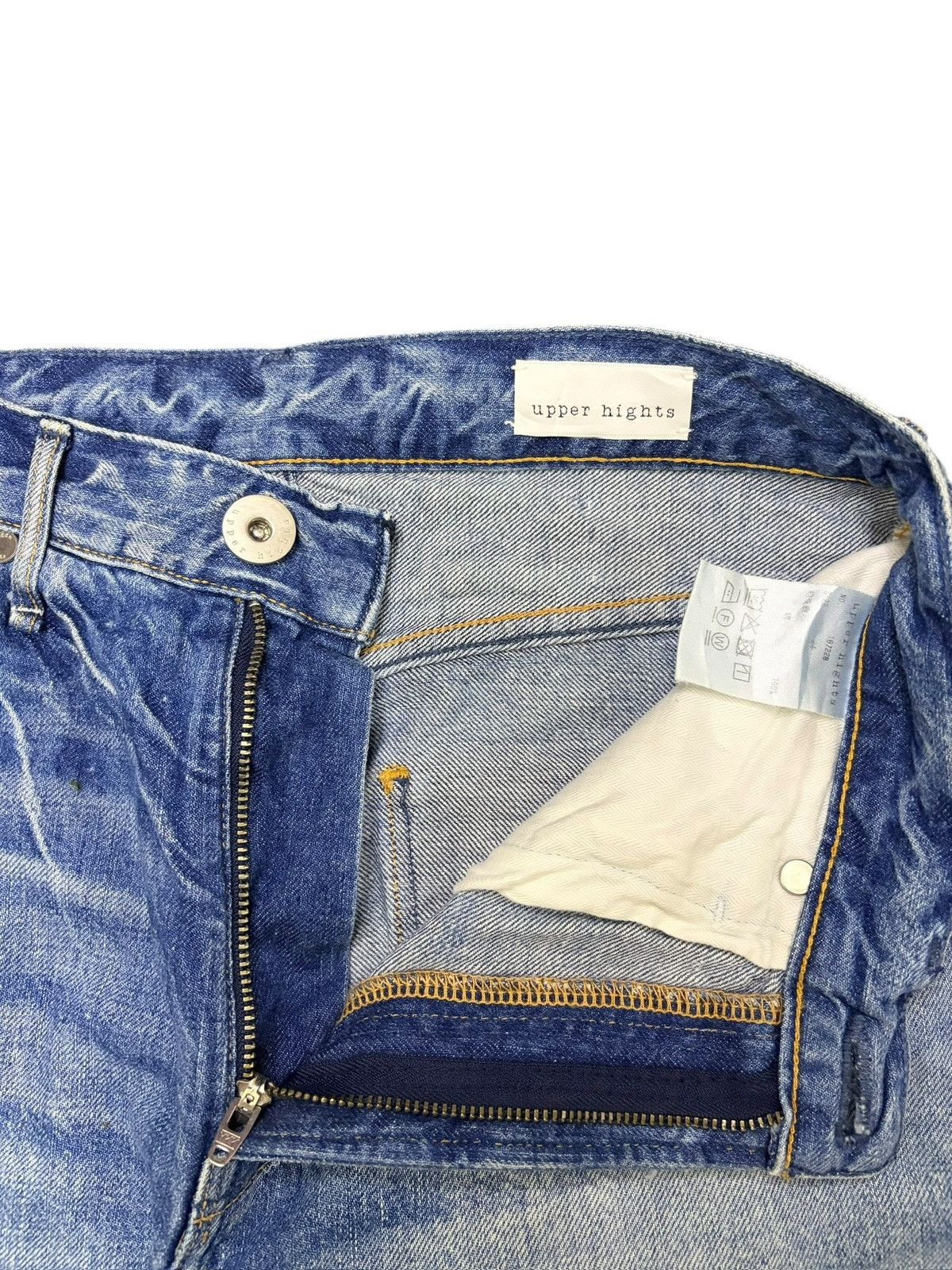 Fubu Vintage Japanese Brand Faded Wash Distress Baggy Jeans Size 27" / US 4 / IT 40 - 4 Thumbnail