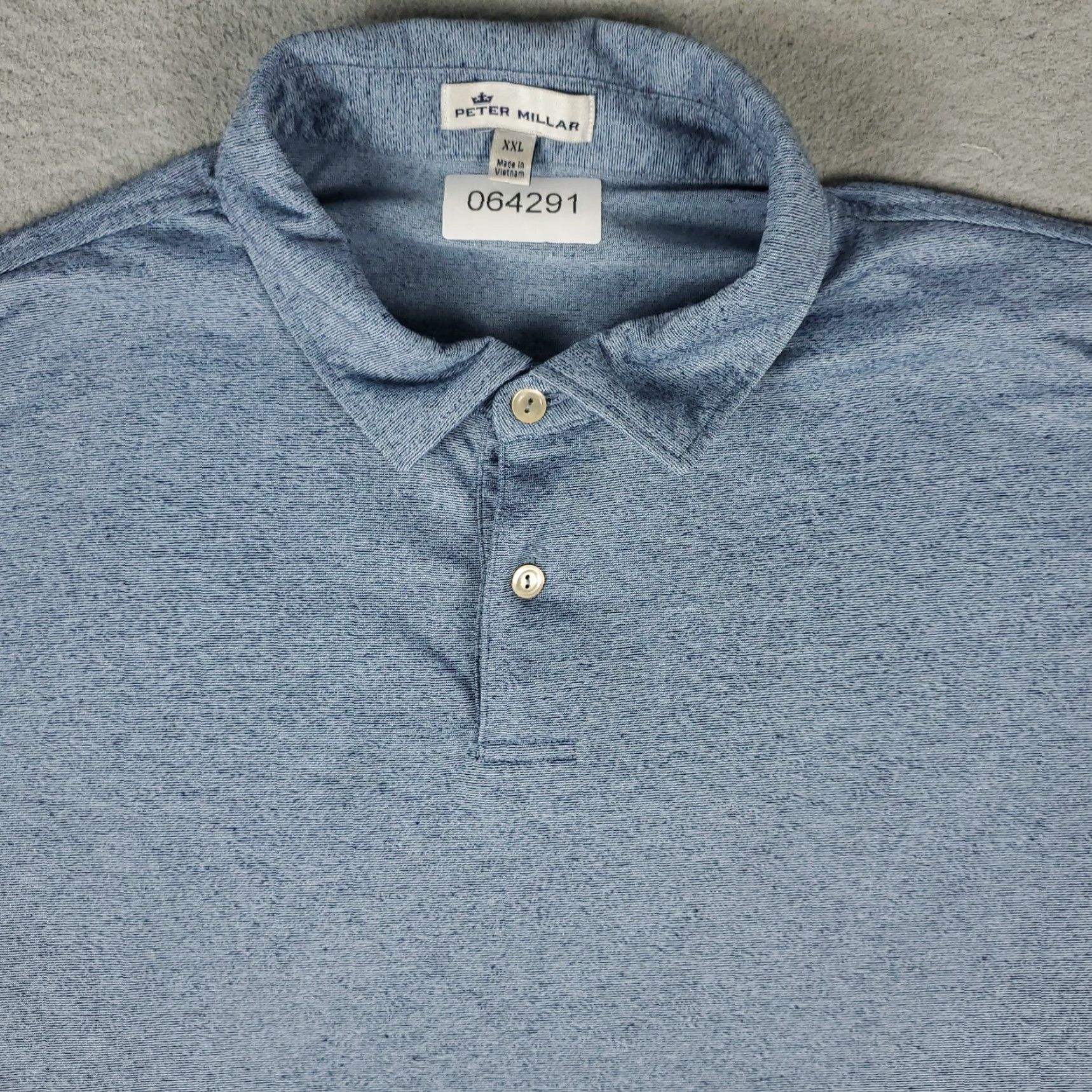 Peter Millar Peter Millar Polo Shirt Mens 2XL Blue Golf Summer Comfort Short Sleeve Polo Shirt Mens 2XL Blue Size US XXL / EU 58 / 5 - 2 Thumbnail