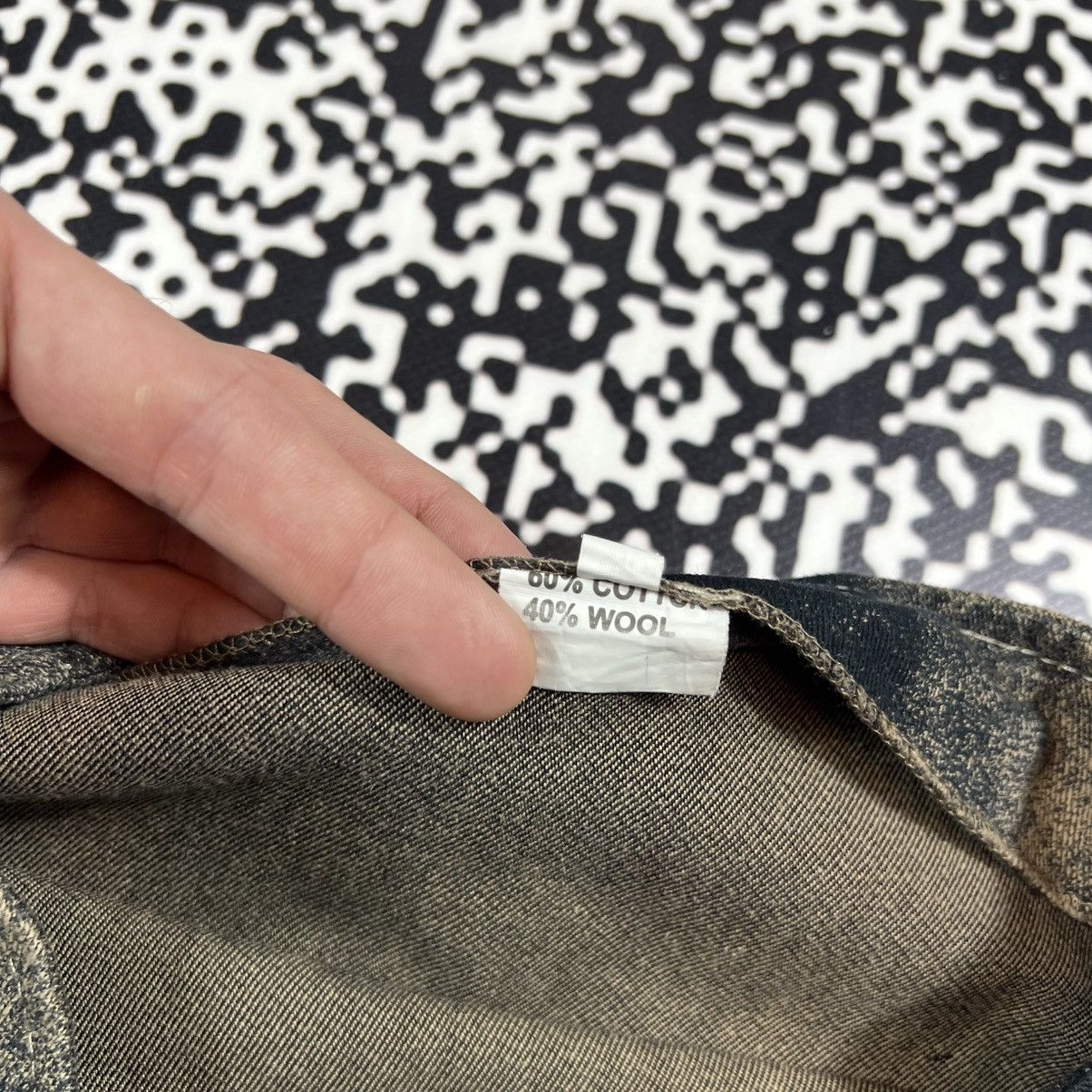 Japanese Brand Vintage Y2K Japanese Style Sexy Retro Wool Flared Mini Skirt Size 26" / US 2 / IT 38 - 16 Thumbnail