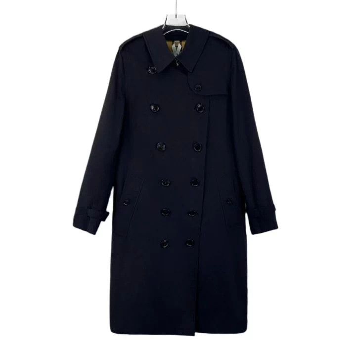Burberry Burberry Black Cotton Trench Coat XS Size US XS / EU 42 / 0 - 1 Thumbnail