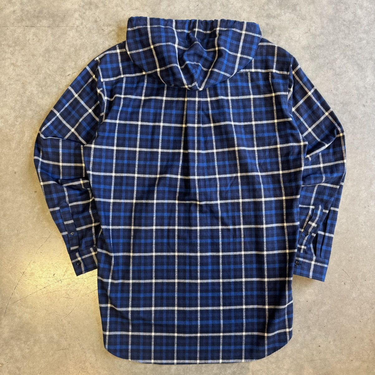 Balenciaga FW17 Balenciaga Hooded Flannel Size US XL / EU 56 / 4 - 2 Thumbnail