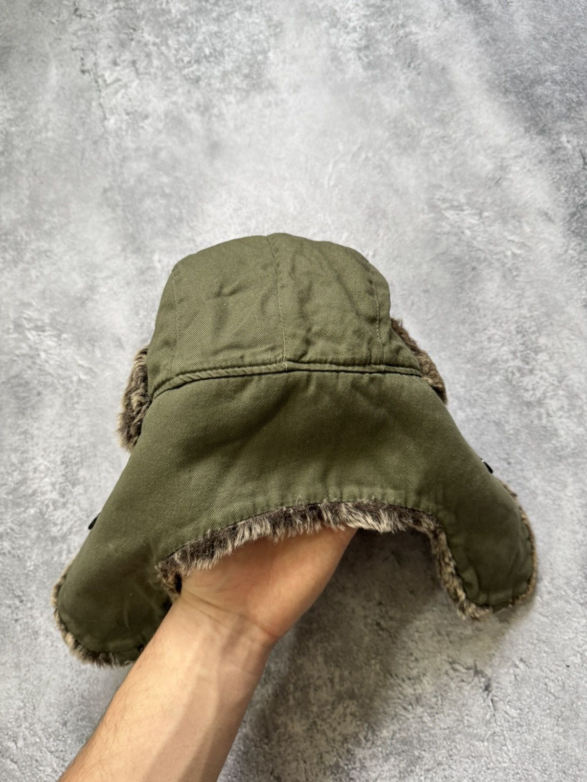 Tyler The Creator × Vintage Ushanka Hat Green Y2K Size ONE SIZE - 6 Thumbnail