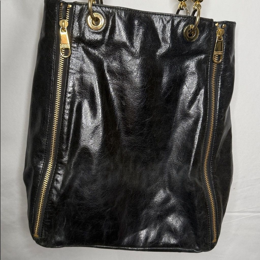 Badgley Mischka Badgley Mischka leather zipper detail rope woven strap bag Size ONE SIZE - 5 Thumbnail