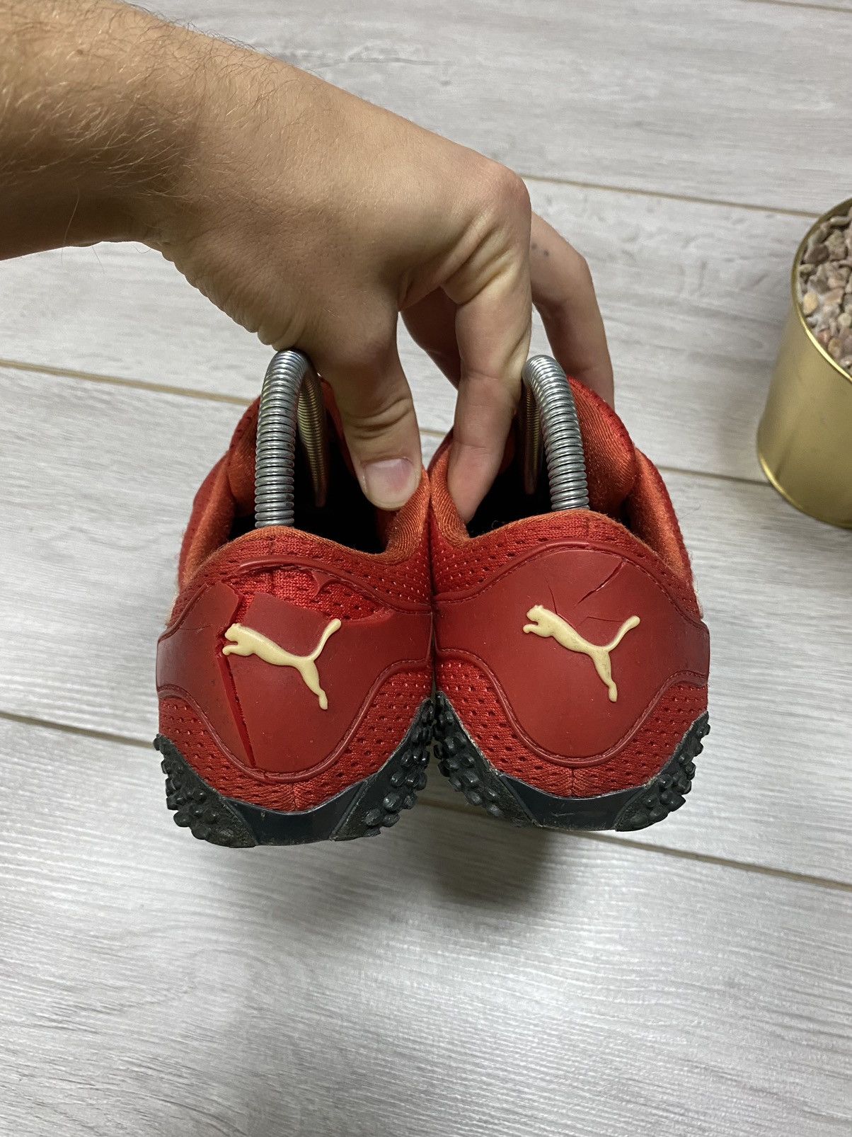 Puma Puma mostro big logo sneakers leather Size US 7.5 / EU 40-41 - 6 Thumbnail