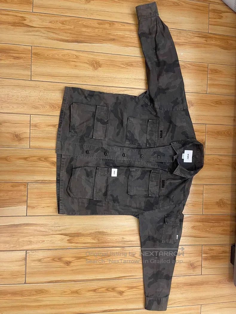 Wtaps Wtaps Camouflage Four Pocket Jacket Size US S / EU 44-46 / 1 - 1 Thumbnail