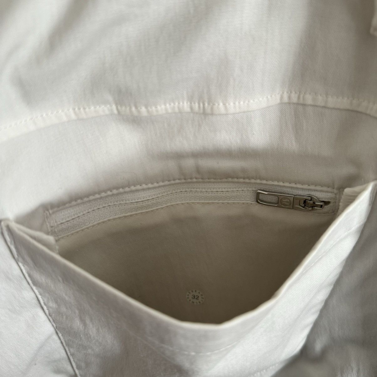 Lululemon LULULEMON Mens White Swift Cotton ABC Slim Leg Trouser Pant Size US 32 / EU 48 - 11 Thumbnail