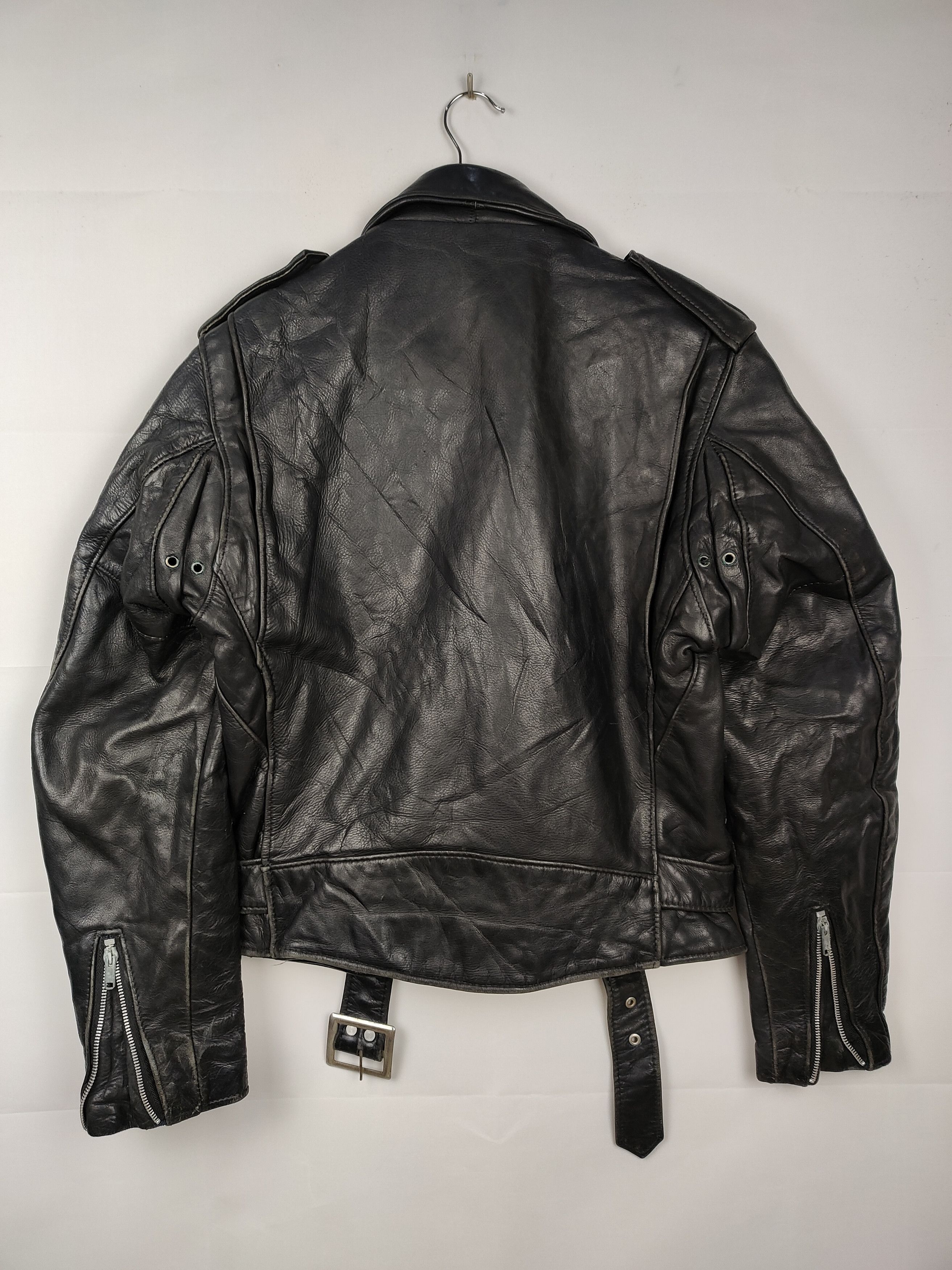 Schott × Vintage Vintage Schott Perfecto Rock Punkstyle Leather Jacket Size US S / EU 44-46 / 1 - 8 Thumbnail