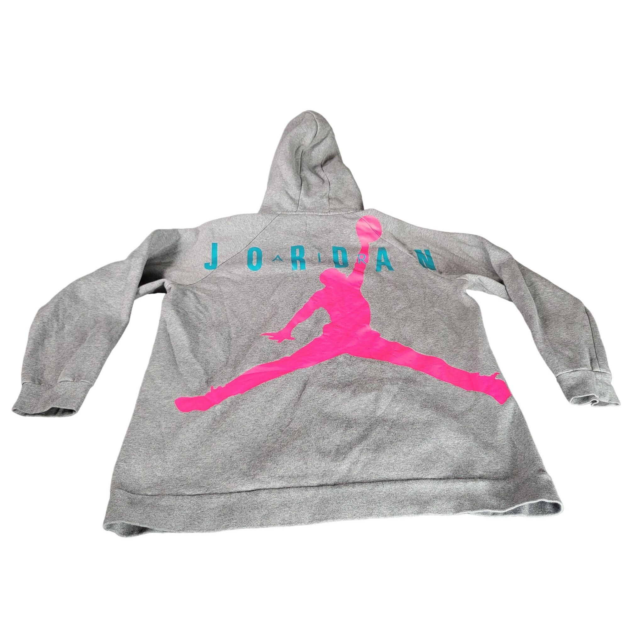 Jordan Brand Air Jordan Nike Hoodie Men Sz XXL AT4861-092 Big Logo Gray P Size US XXL / EU 58 / 5 - 2 Thumbnail