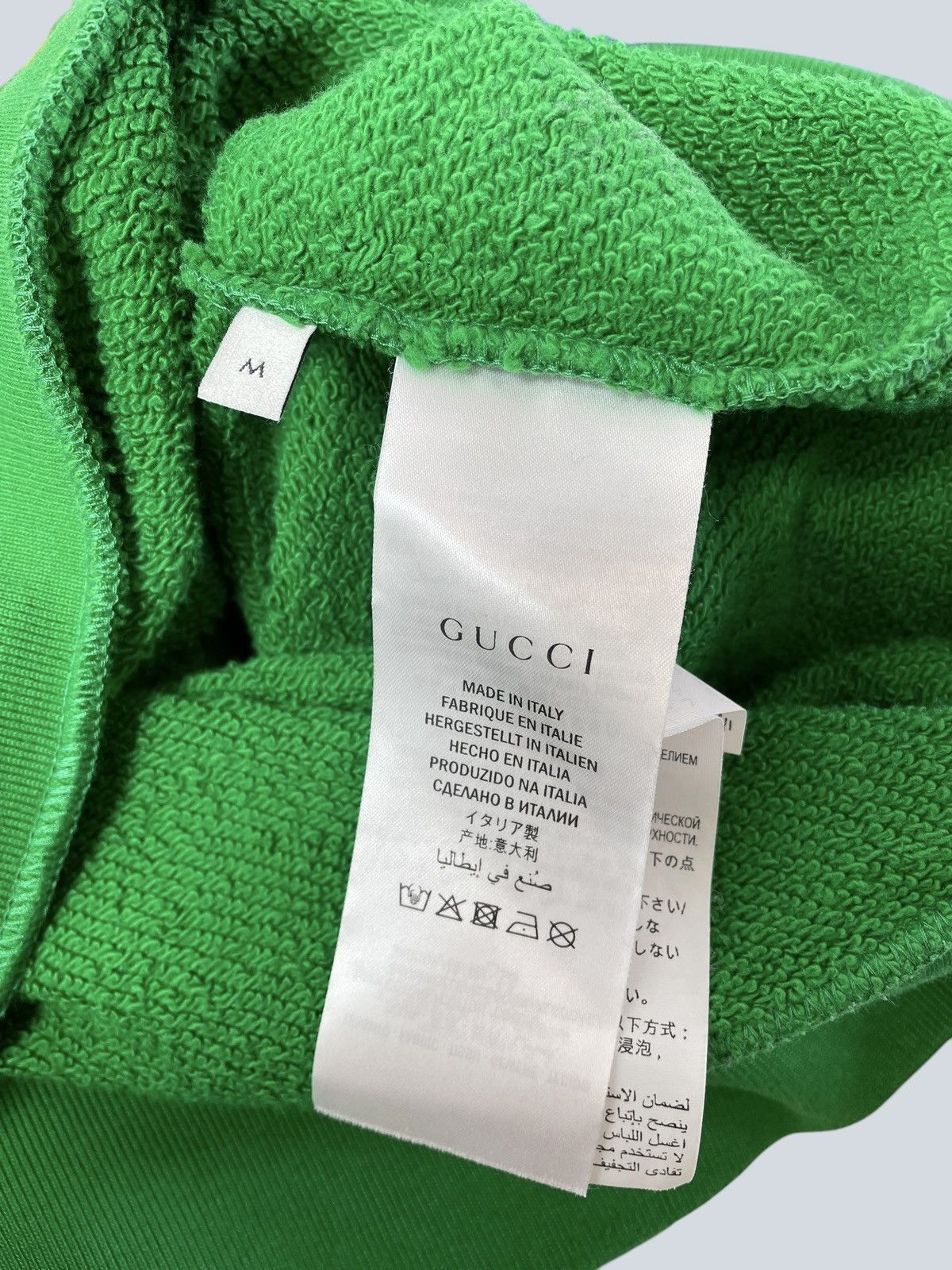 Gucci Gucci green and blue cotton crewneck sweatshirt, M. Size US M / EU 48-50 / 2 - 6 Thumbnail