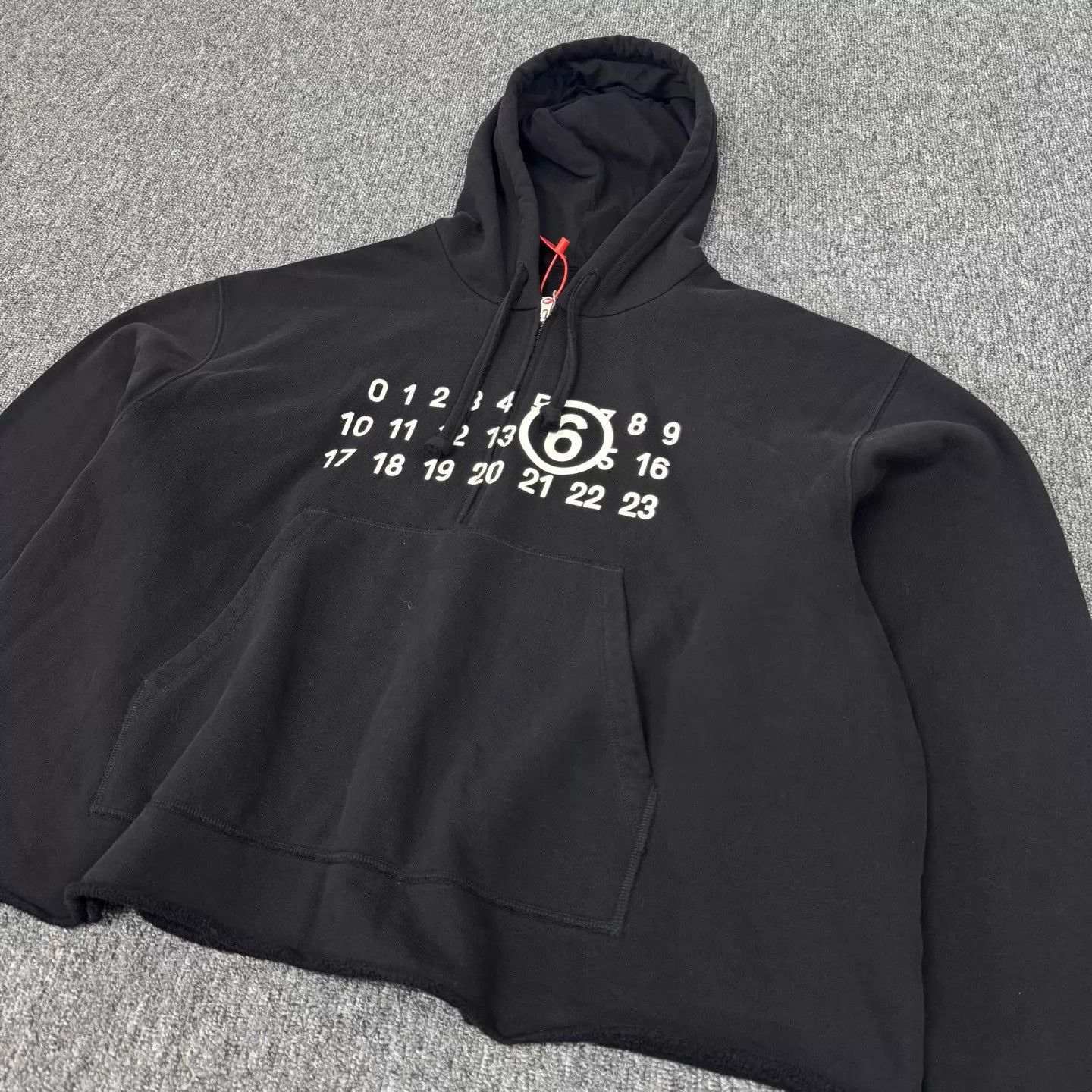 MM6 MM6 Half-Zip Hoodie Front Number M 99 New Size US M / EU 48-50 / 2 - 3 Thumbnail