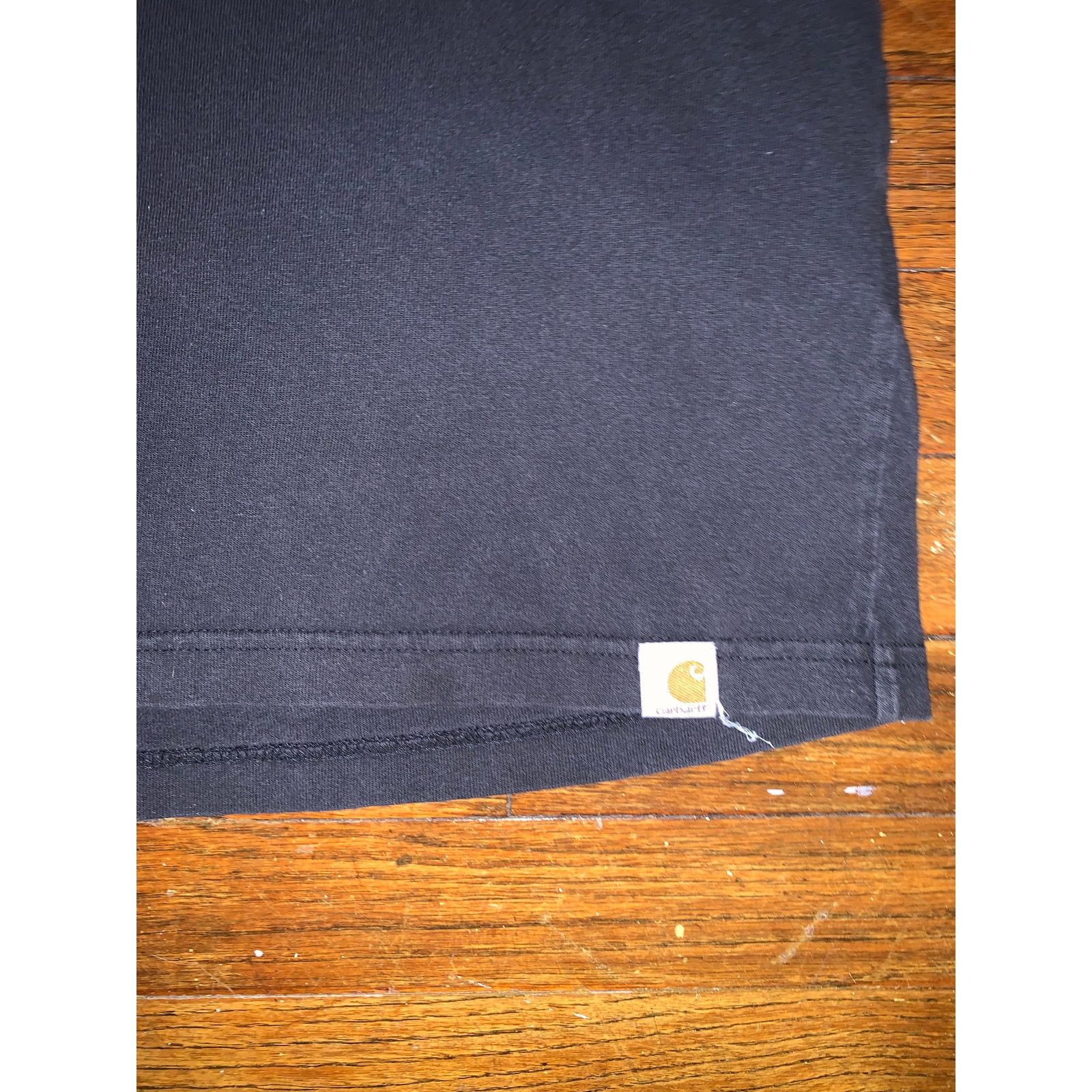 Carhartt Carhartt Center Logo T Shirt XL Black Loose Fit Size US XL / EU 56 / 4 - 4 Thumbnail