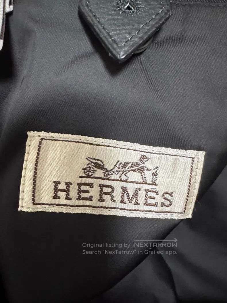 Hermes Hermes Jacket with Calf Leather Patched Sleeves Size US M / EU 48-50 / 2 - 7 Thumbnail
