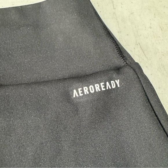 Adidas New Adidas Aeroready Women's Athletic Black Shorts Sz XS Size 22" - 5 Thumbnail