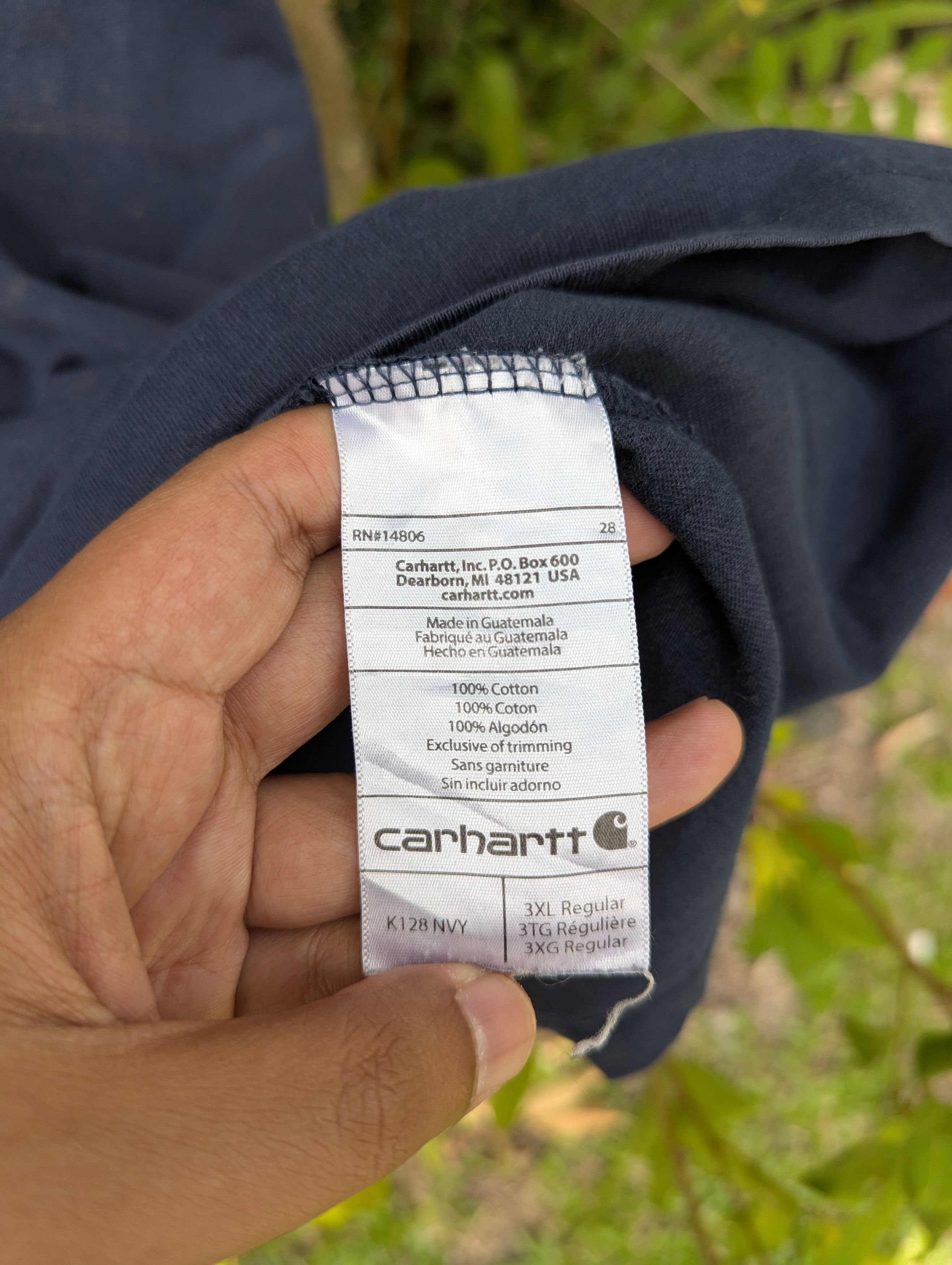 Thrashed Carhartt Long Sleeve Shirt