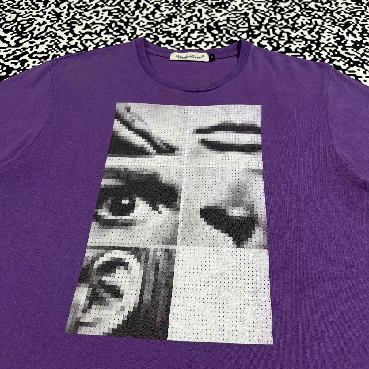 Undercover Vintage Y2K Undercover Psychic Force Pixel Face T-shirt Size US M / EU 48-50 / 2 - 5 Thumbnail