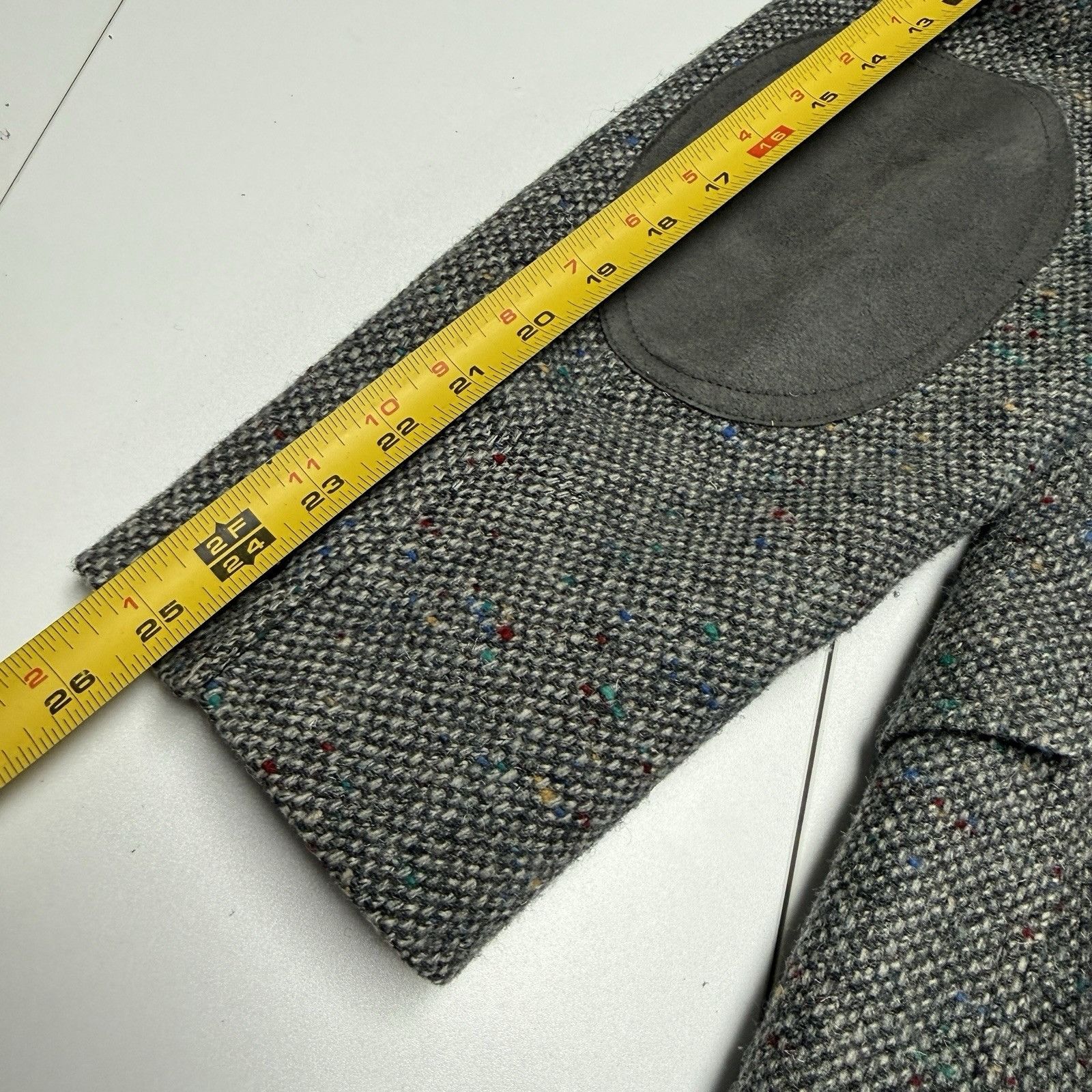 Pendleton Vintage Pendleton Tweed Wool Blazer Sport Coat Mens 44 Gray Size 44R - 16 Thumbnail