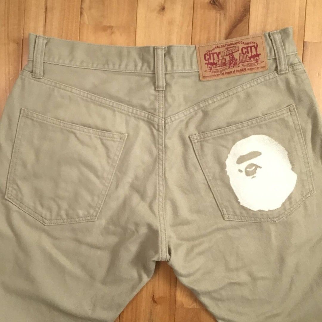 Bape BAPE APE HEAD logo pants a bathing ape NIGO ★size M Size US 32 / EU 48 - 3 Thumbnail
