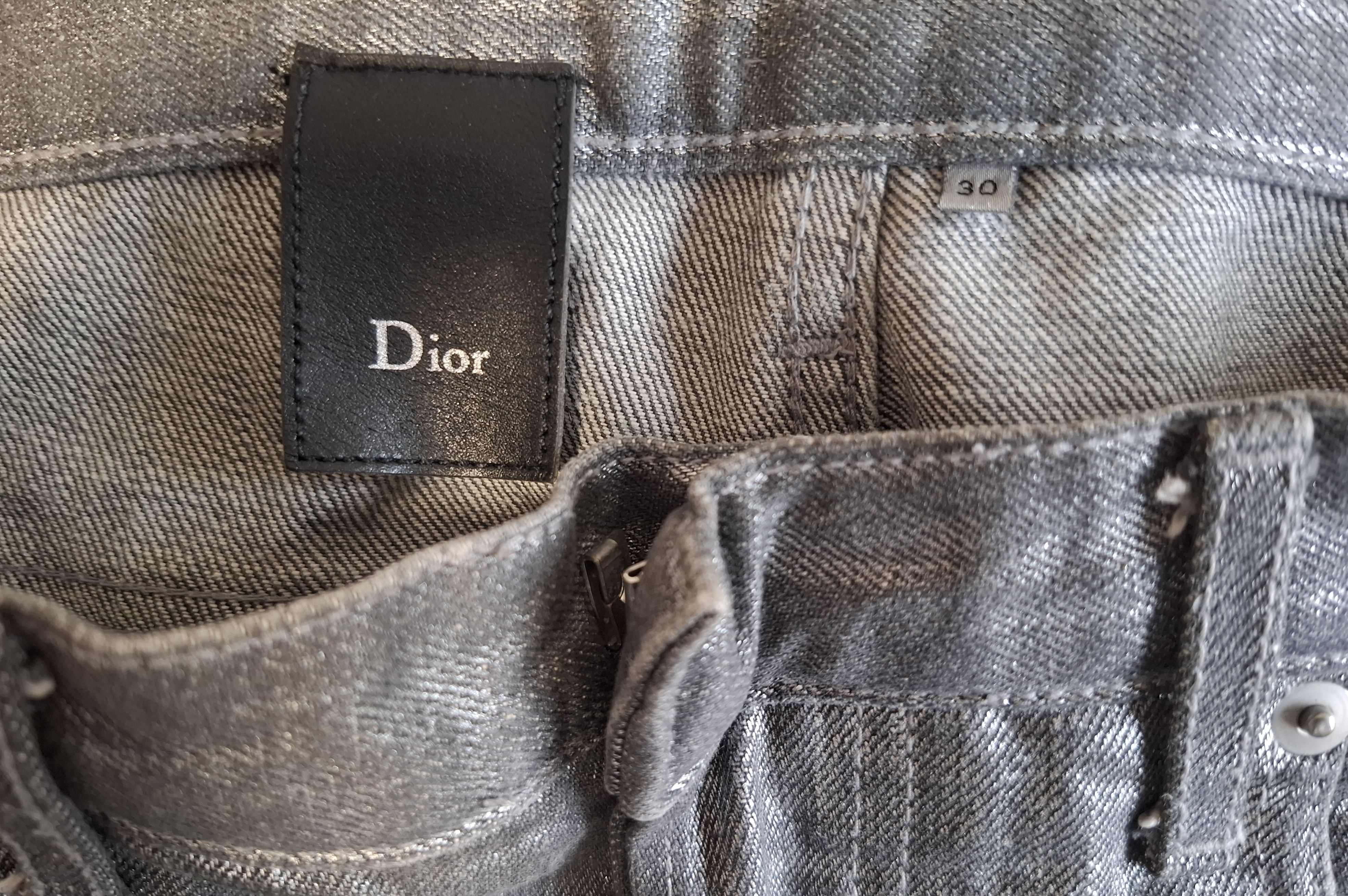 Dior × Hedi Slimane Dior Homme 06 Radioactive jeans Size US 32 / EU 48 - 3 Thumbnail