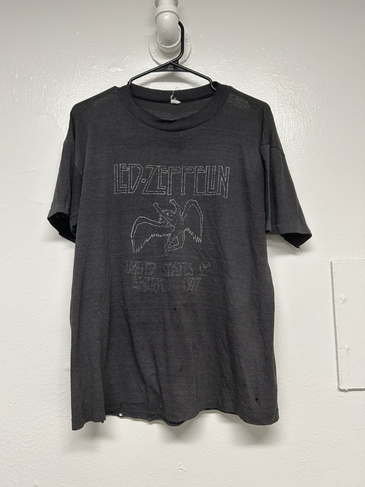 Led Zeppelin EXTREMELY FADED 1980s Led Zeppelin tee Size US S / EU 44-46 / 1 - 1 Thumbnail