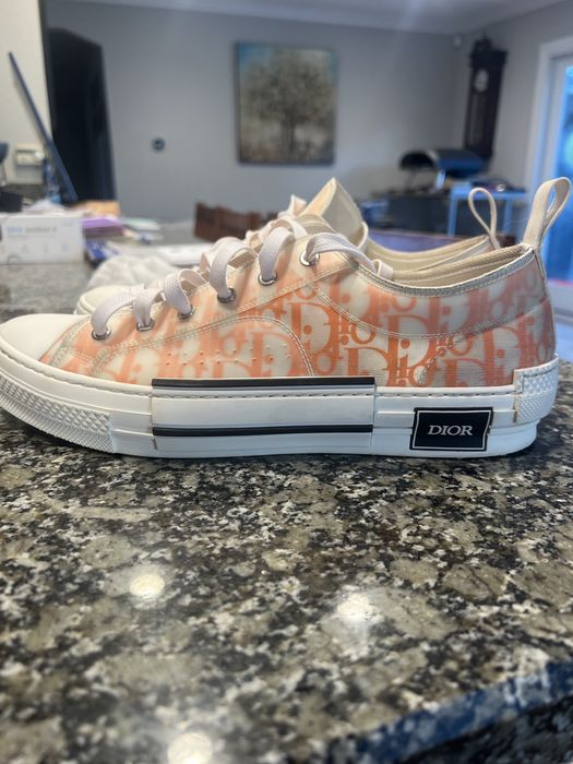 Size 11M Us 44Europe- Dior B22 Khaki Orange