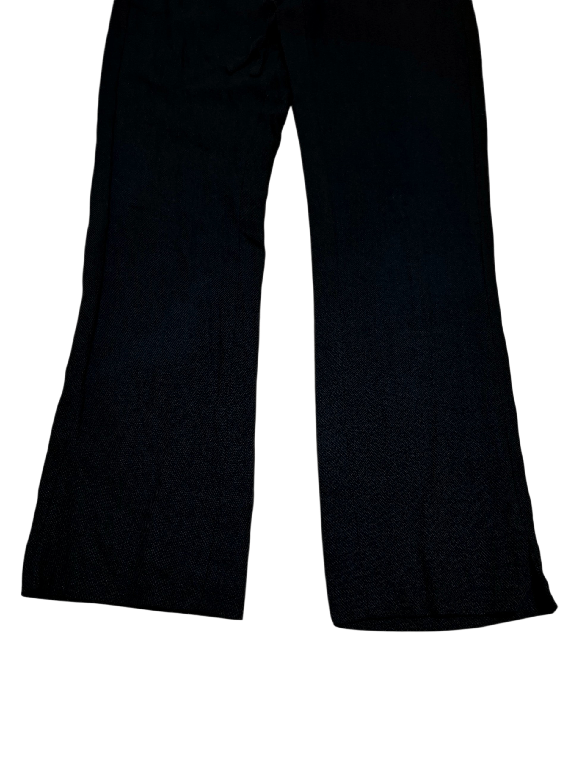 Ann Demeulemeester Ann Demeulemeester Belted Wool-Linen Trousers Size 28" / US 6 / IT 42 - 5 Thumbnail