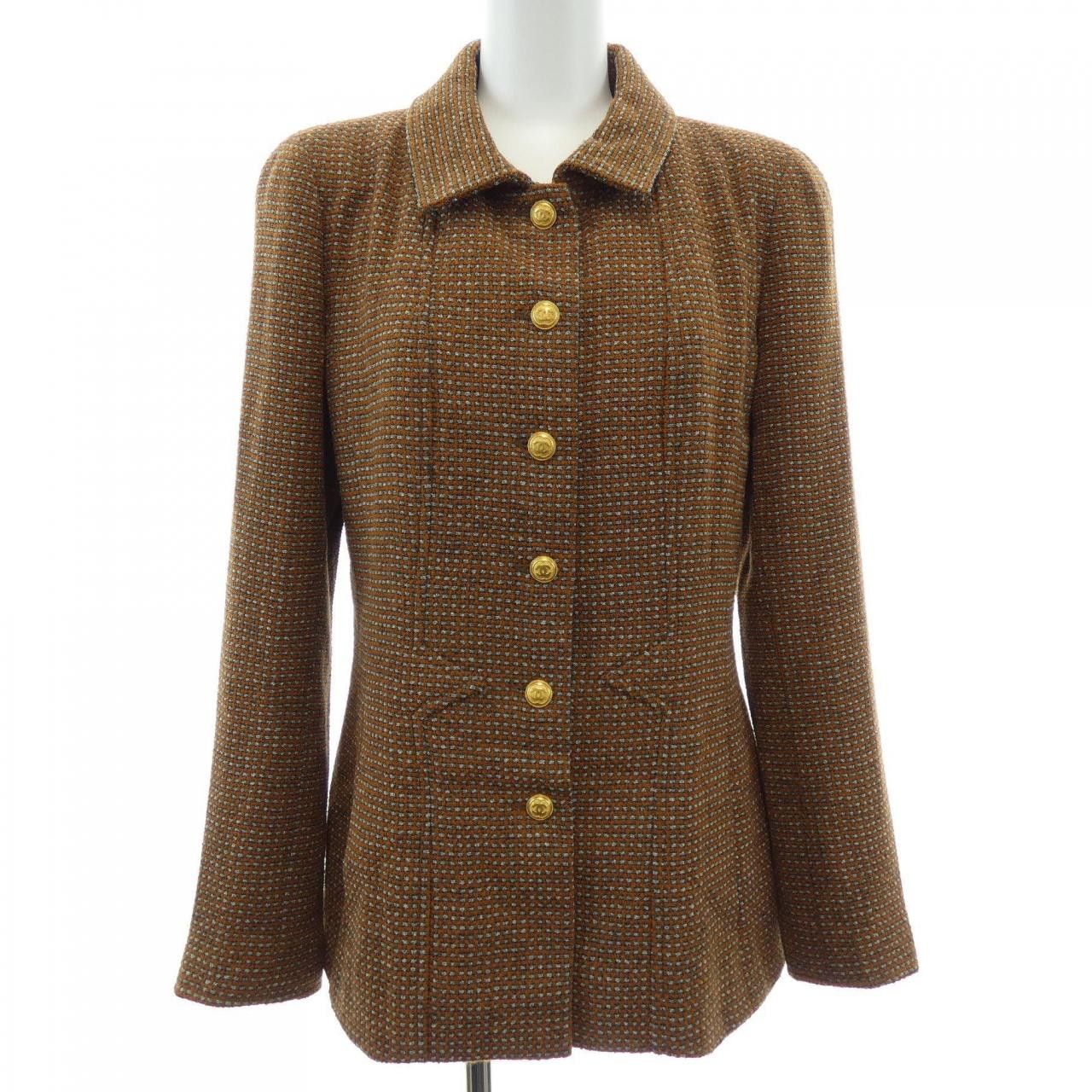 Chanel Chanel Chanel Jacket Textile Outerwear P08098V04984 DUTY FREE for USA Size ONE SIZE - 1 Thumbnail