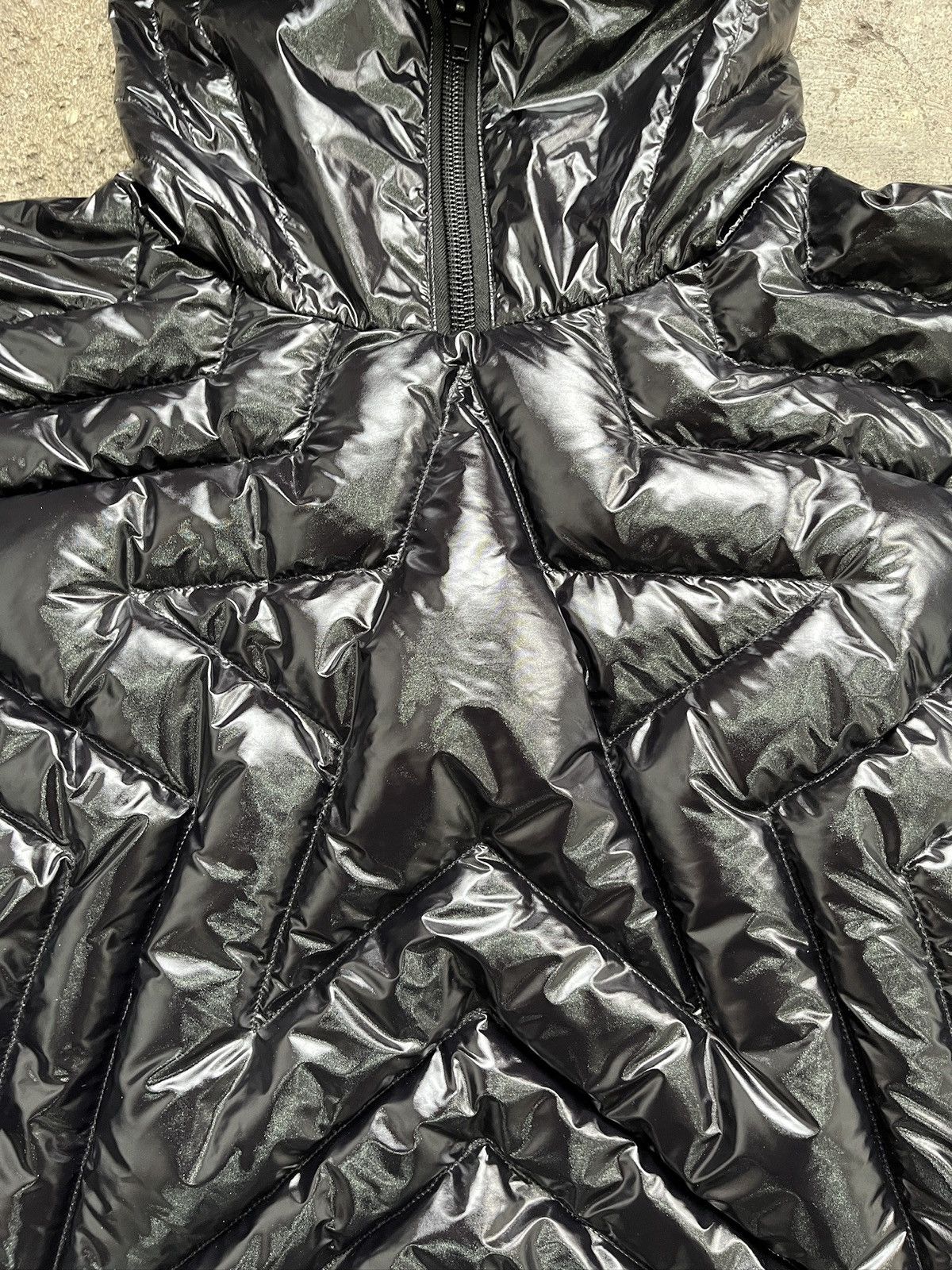 Bad Son Badson Black Star Puffer Jacket (unisex) Size US S / EU 44-46 / 1 - 8 Thumbnail