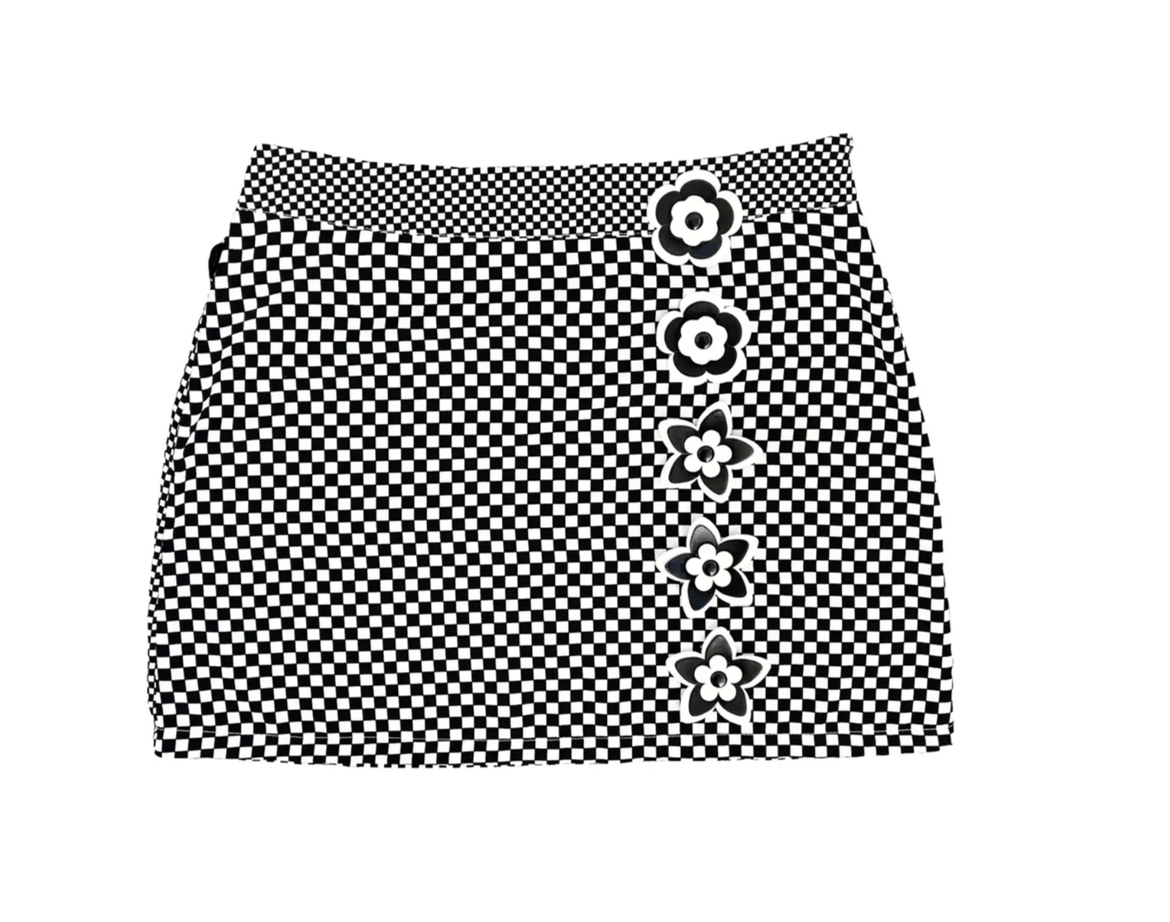 Moschino checkered skirt Size 32" / US 10 / IT 46 - 1 Thumbnail