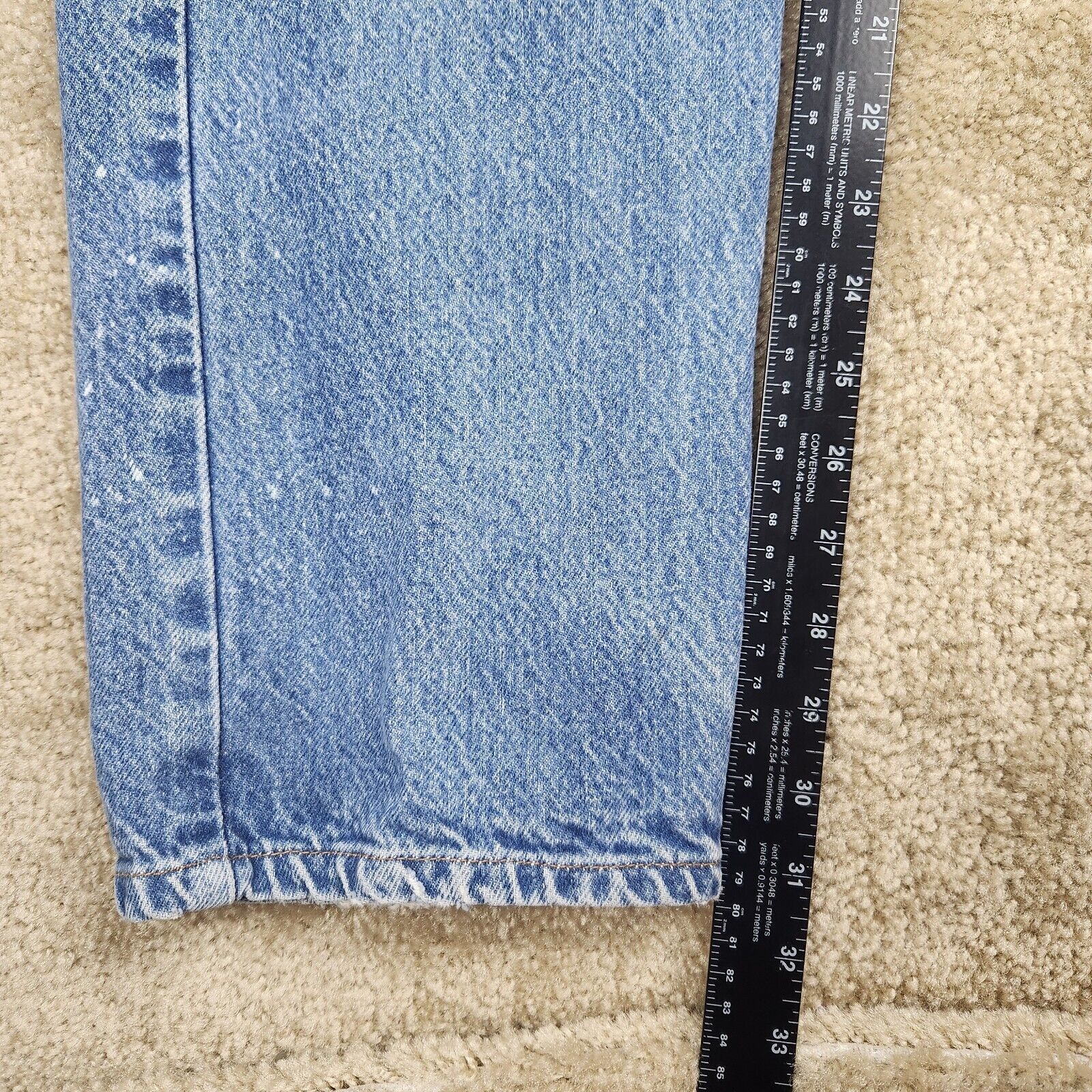 Levi's Levi's 505 Orange Tab Jeans Mens 38x32 (37x31) Denim 1994 Size US 38 / EU 54 - 13 Thumbnail