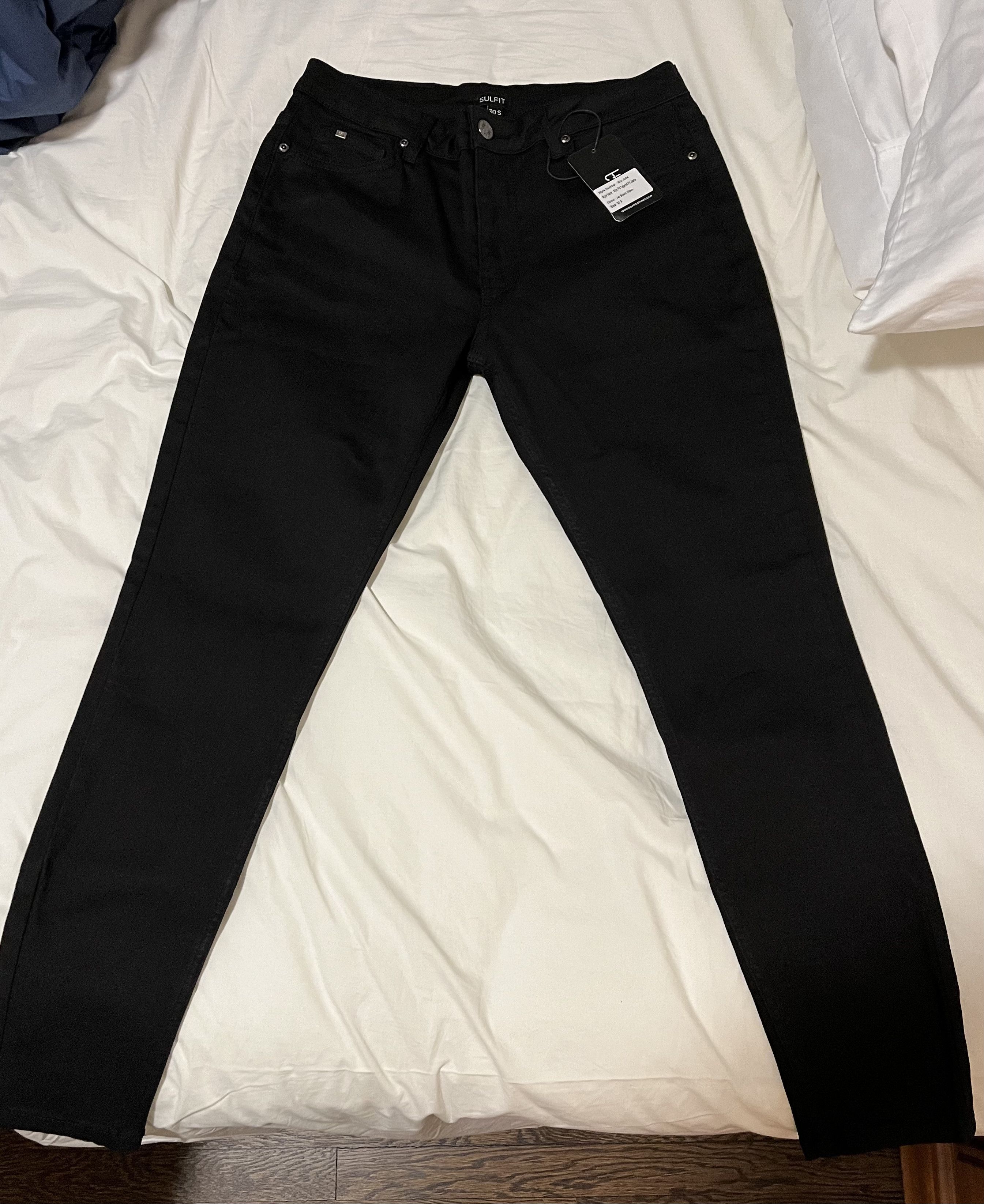 Other Sulfit Skinny Black Jeans size 30 Short Size US 30 / EU 46 - 5 Thumbnail