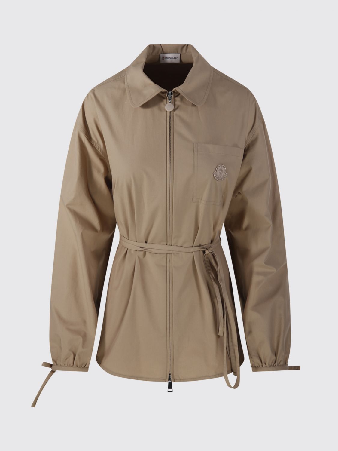 Moncler Moncler Shirt Woman Beige Size XS / US 0-2 / IT 36-38 - 1 Preview