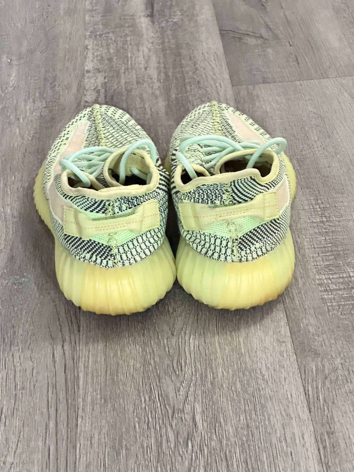 Yeezy ADIDAS YEEZY BOOST 350 V2 YEEZY-Yellow and Green Size US 12 / EU 45 - 9 Thumbnail
