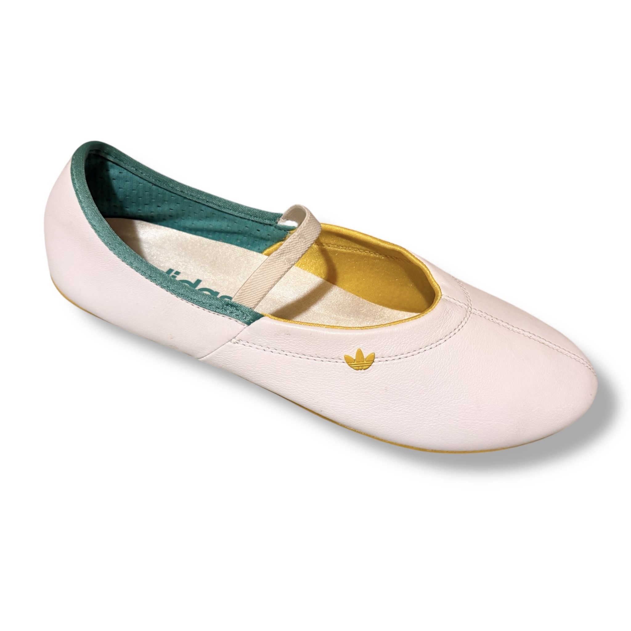 Adidas Iconic Adidas Vintage Ballet Flats Sneakers White 00s Size US 9 / IT 39 - 14 Thumbnail