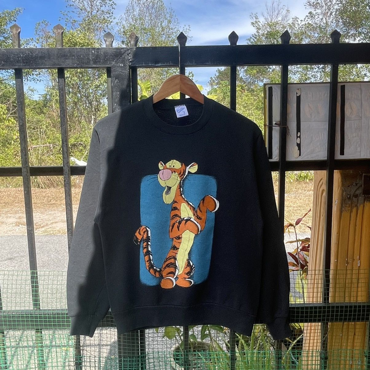 Velva Sheen 🔥Vintage 80s Velva Sheen Disney Tigger Big Image Sweatshirts Size US XS / EU 42 / 0 - 1 Thumbnail