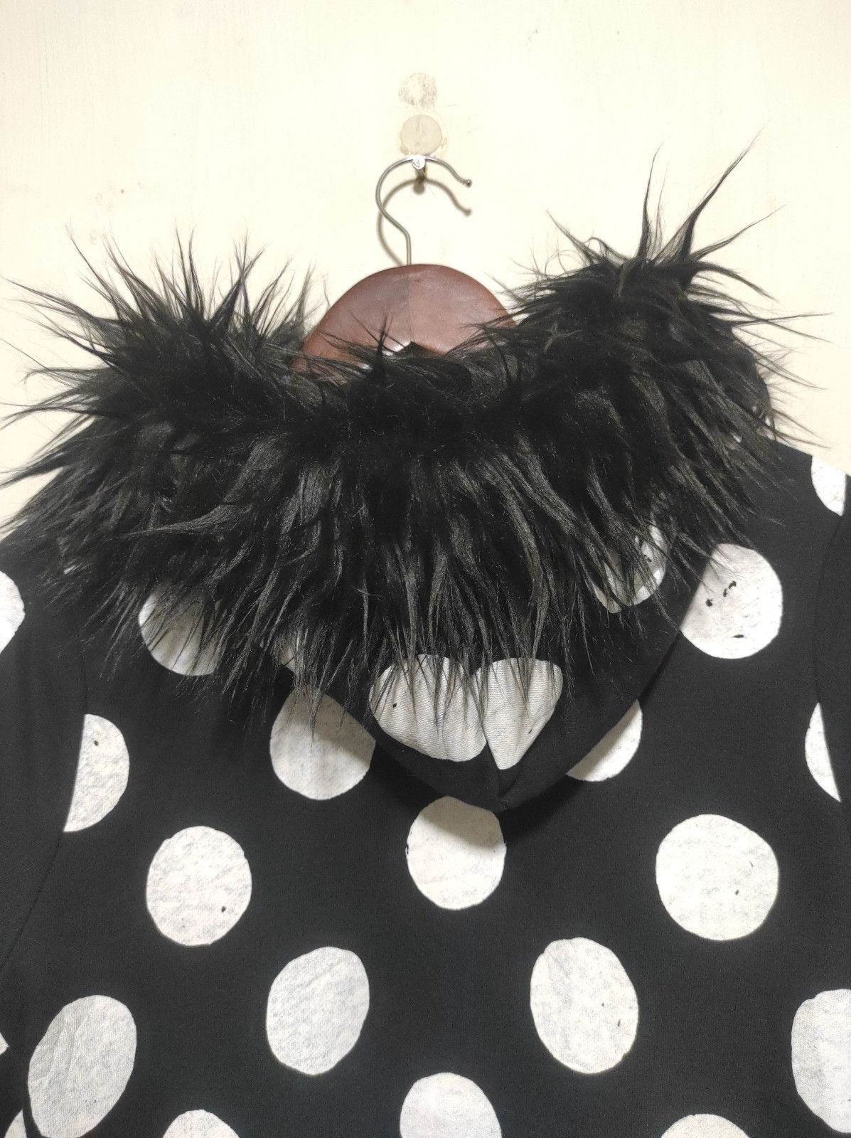 Japanese Brand Design Tshirt's Store Graniph Polkadot double zip fur hoodie Size US S / EU 44-46 / 1 - 12 Thumbnail