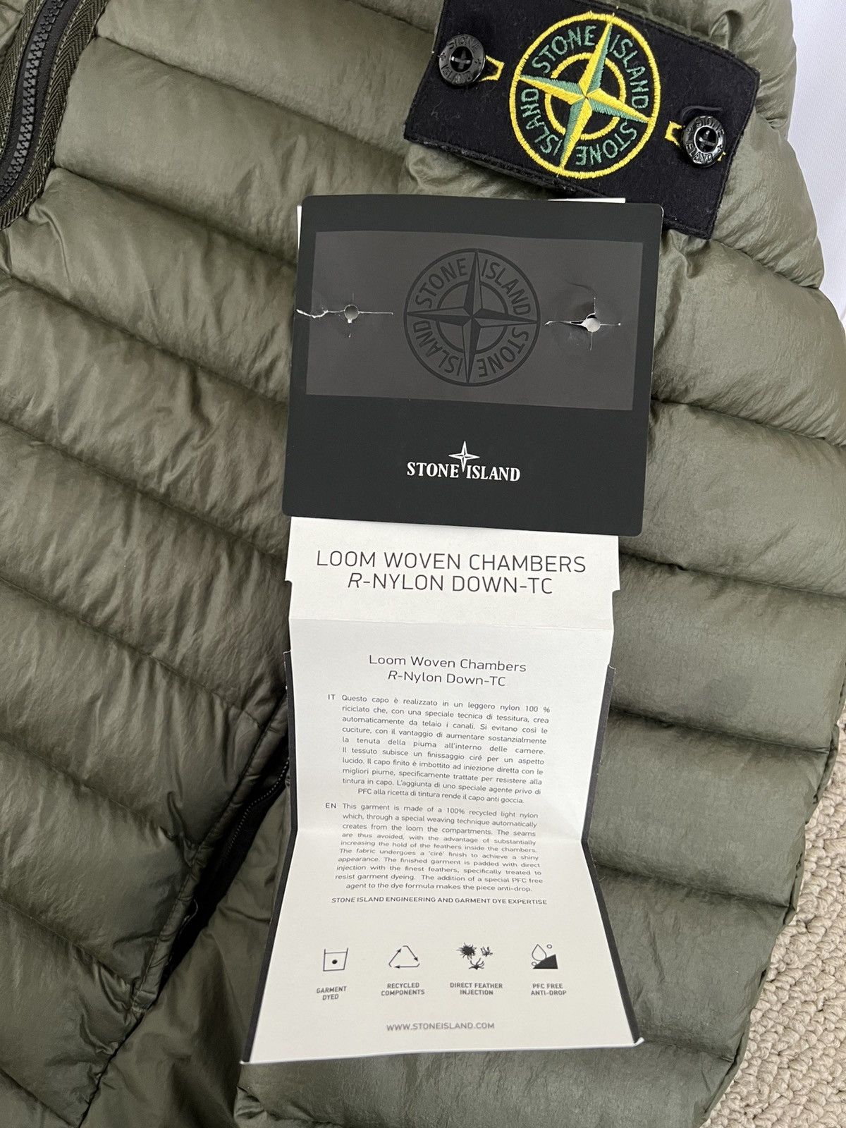 Stone Island Stone island loom woven chambers jacket Size US L / EU 52-54 / 3 - 7 Thumbnail