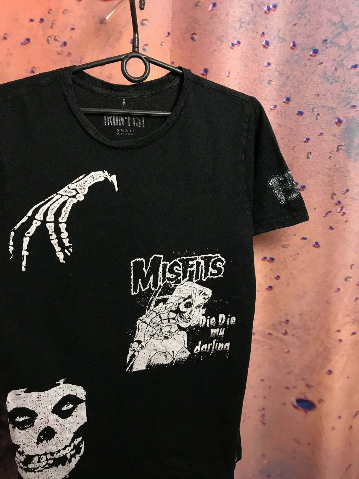 Band Tees × Misfits × Vintage Vintage Iron Fest Misfits band rock tee Size US S / EU 44-46 / 1 - 1 Thumbnail