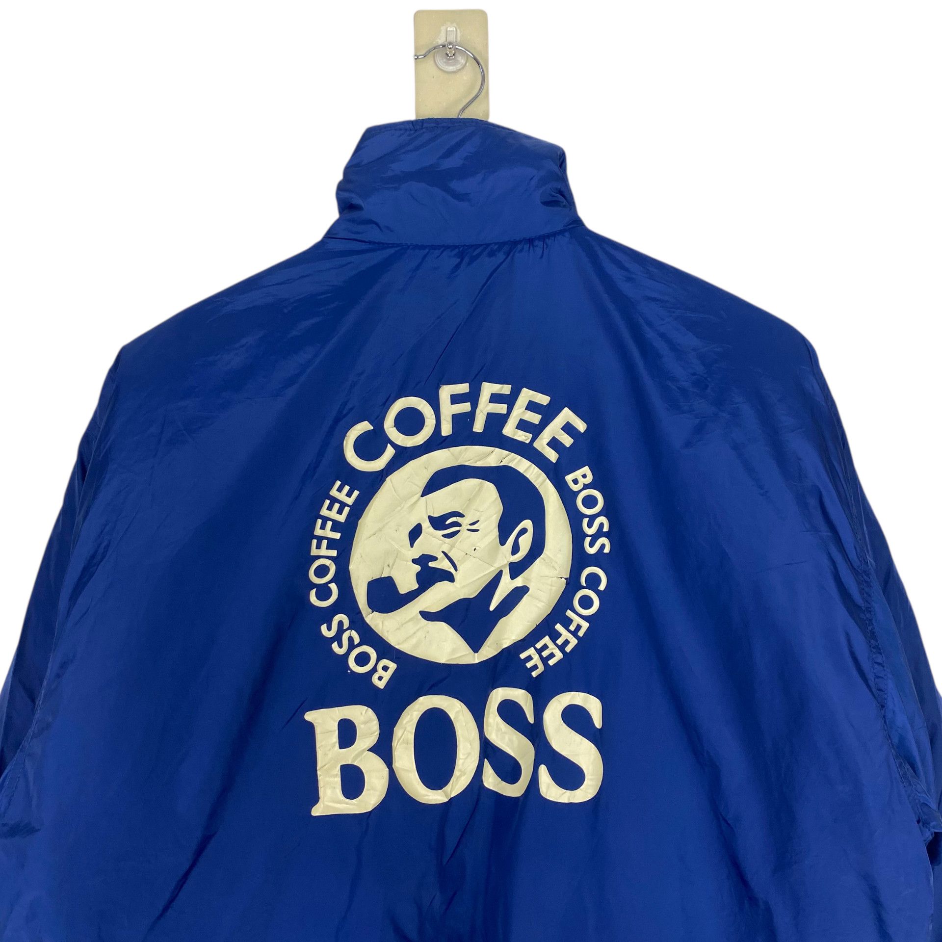 Japanese Brand STEAL💥80s SUNTORY COFFEE BOSS BOMBER JACKET Size US M / EU 48-50 / 2 - 7 Thumbnail