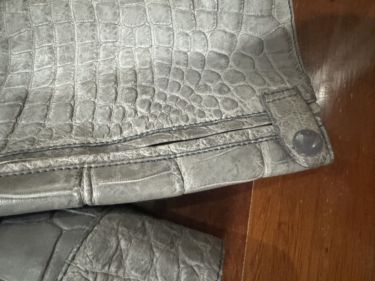 Yves Saint Laurent Ysl crocodile jacket Size US L / EU 52-54 / 3 - 11 Thumbnail