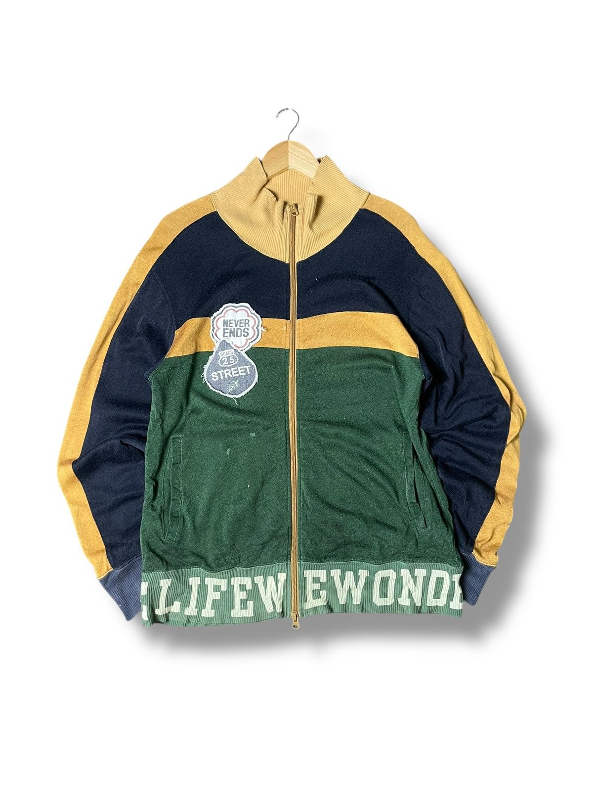 Japanese Brand × Vintage K.Mayer by Asdic Full-Zip Jacket (54) Size US L / EU 52-54 / 3 - 1 Thumbnail
