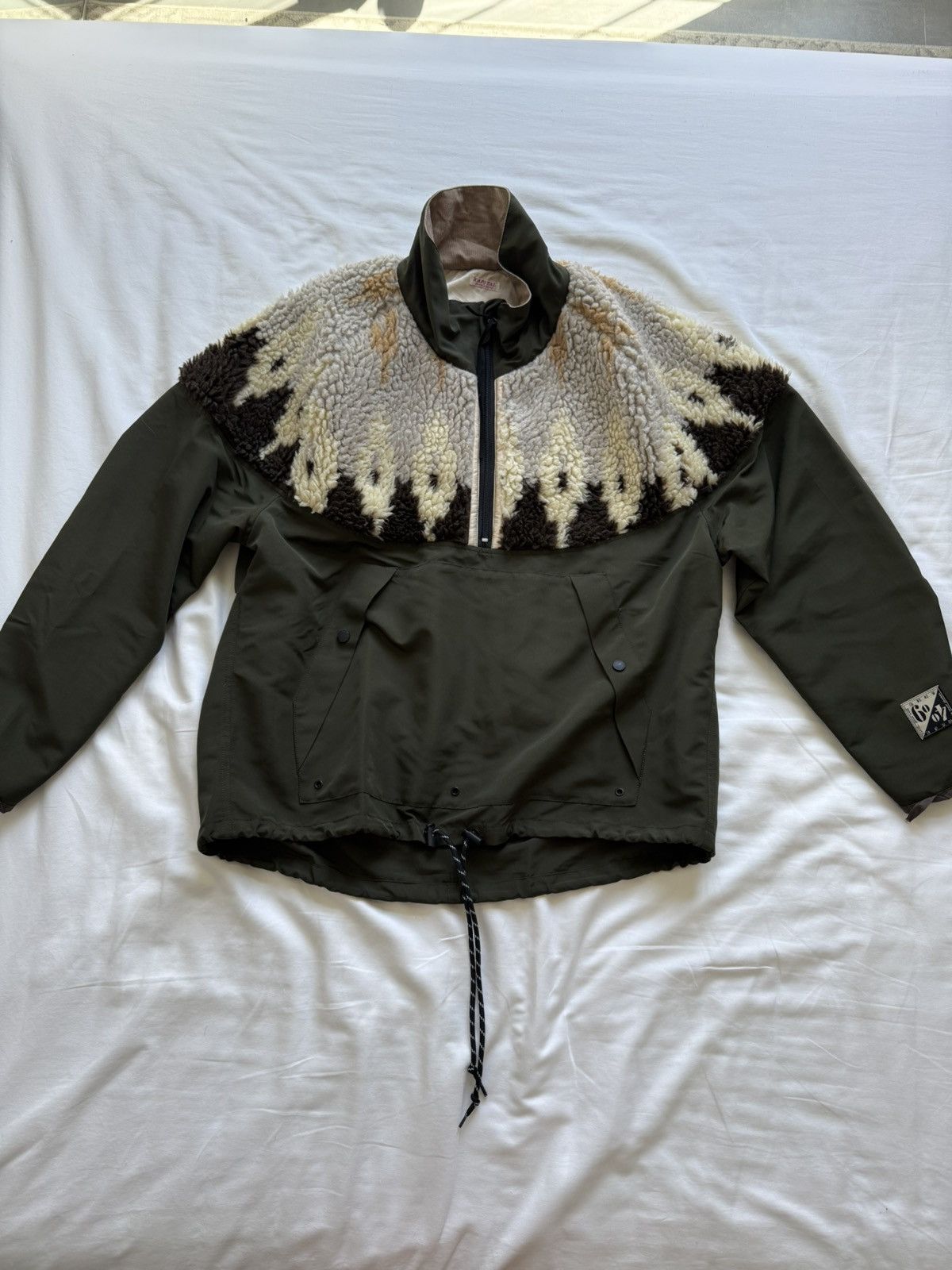 Kapital Kapital 60/40 Boa Fleece Nordic Anorak Size US M / EU 48-50 / 2 - 1 Thumbnail