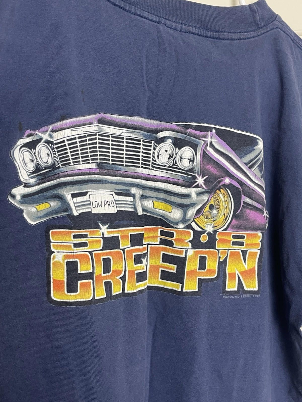 Other Ground Level Performance Str8 Creep N vintage 90's Navy L Size US L / EU 52-54 / 3 - 6 Thumbnail