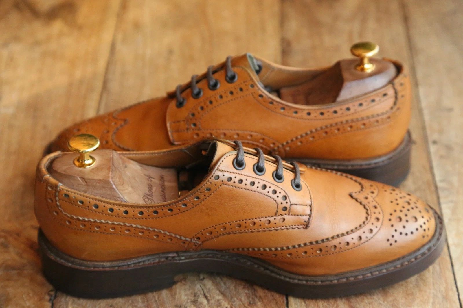 Tricker's Tricker’s Bourton country brogue derby shoes (England) Size US 9.5 / EU 42-43 - 5 Thumbnail