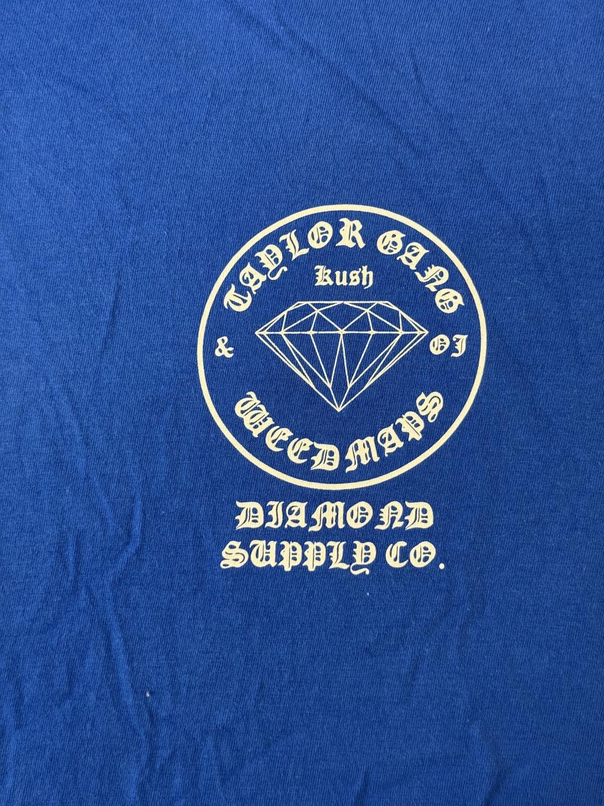 Diamond Supply Co. Diamond Supply Co x Weed Maps Tshirt Taylor Gang Kush OJ XXL Size US XXL / EU 58 / 5 - 5 Thumbnail