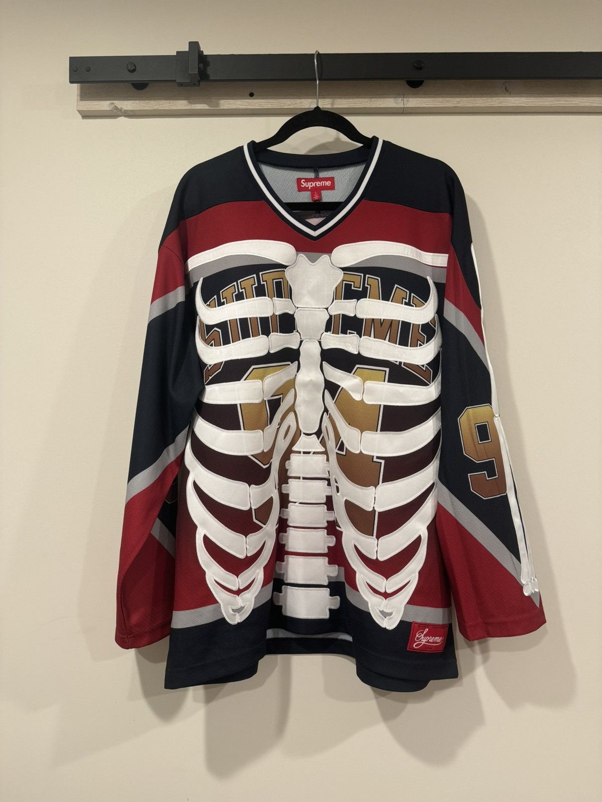 Supreme Supreme FW23 Bones Hockey Jersey | Grailed